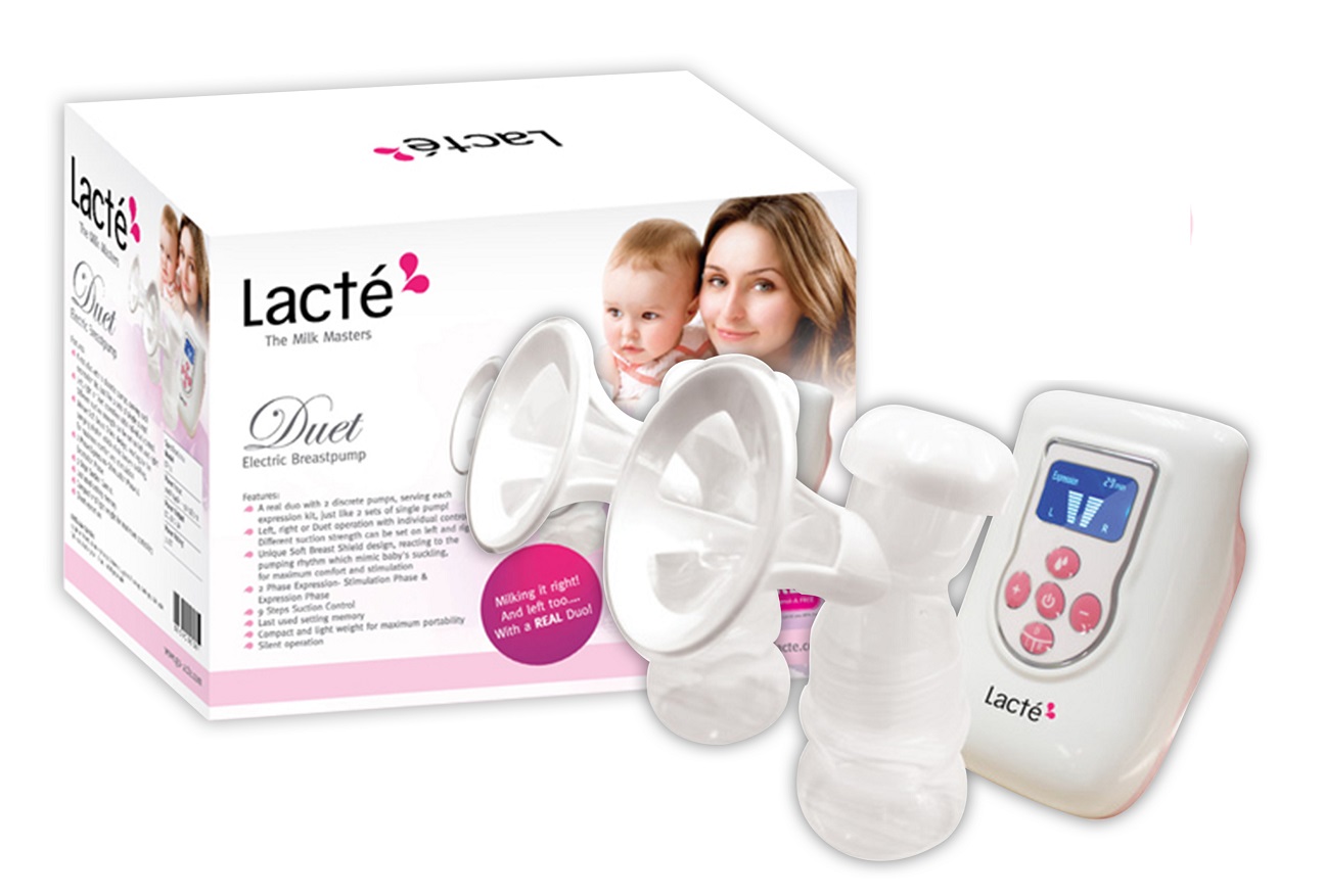 Lacte Duet Electric Breast Pump Package